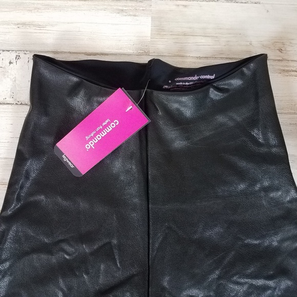 NWT Commando Perfect Control Faux Leather Leggings - Picture 3 of 6